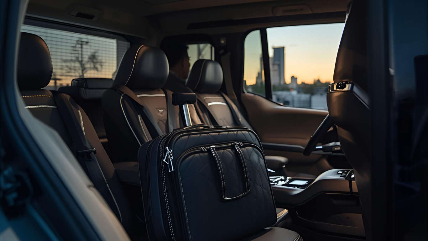 VTC Ambérieu et Lyon Interieur de berline